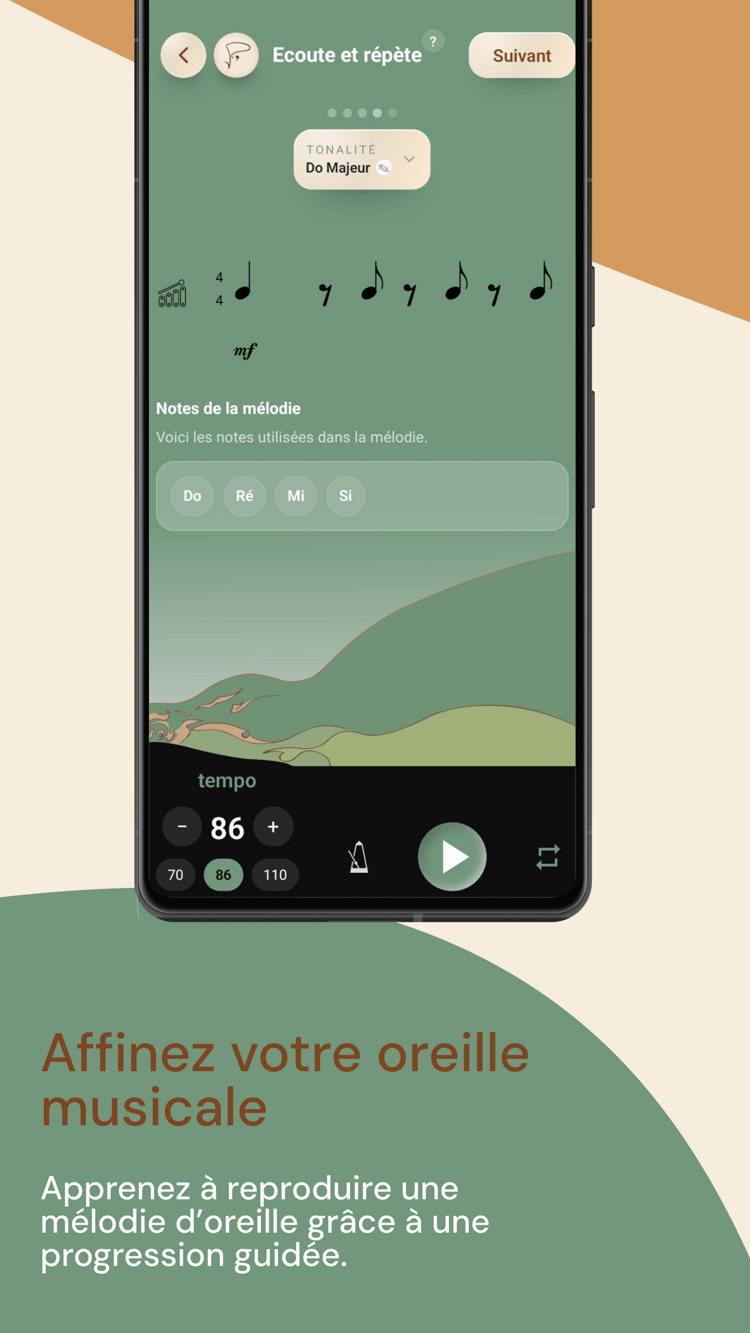 Dans l'application 3