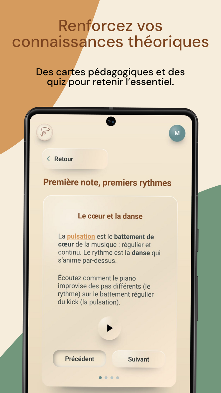 Dans l'application 6
