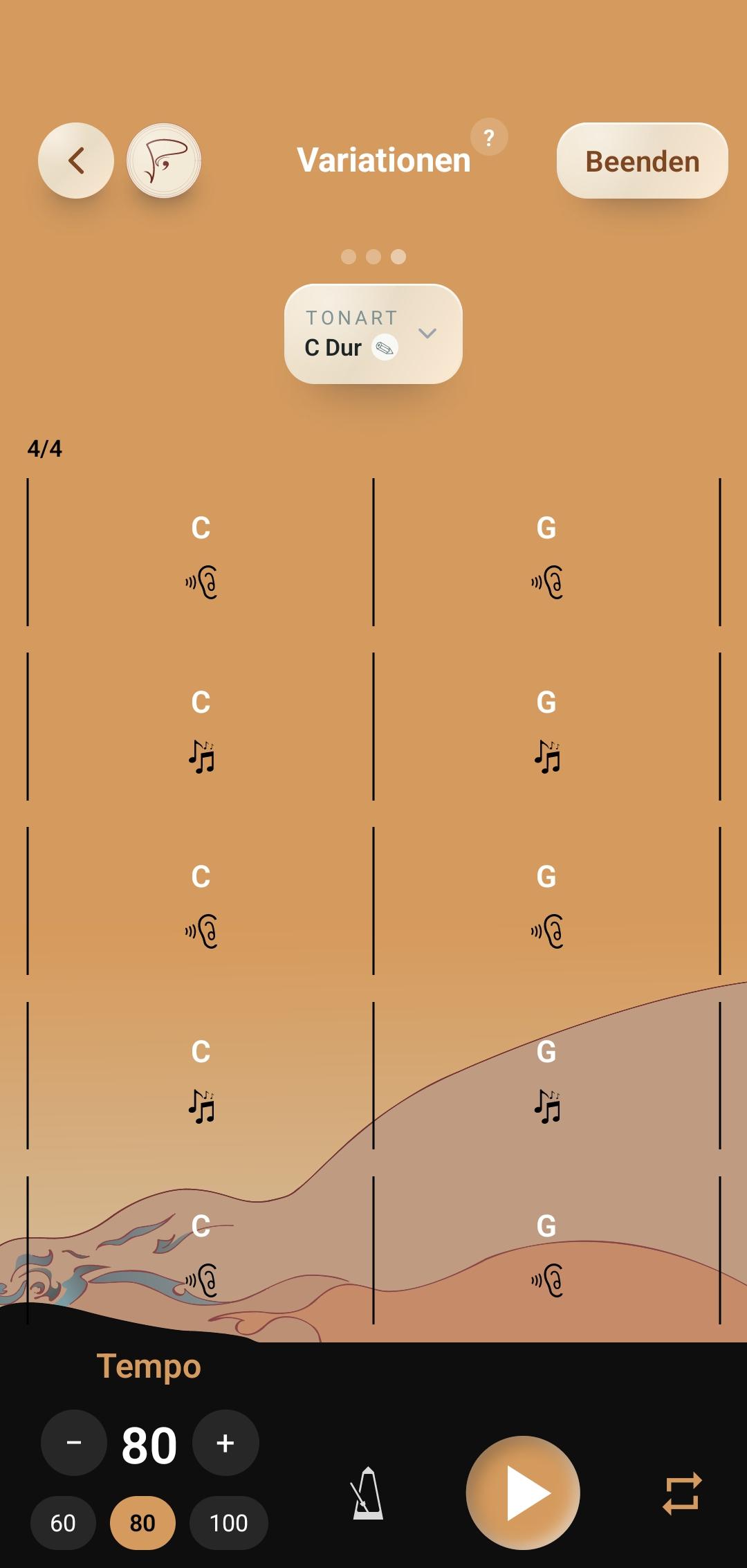 Pulse-Übung — Variationen