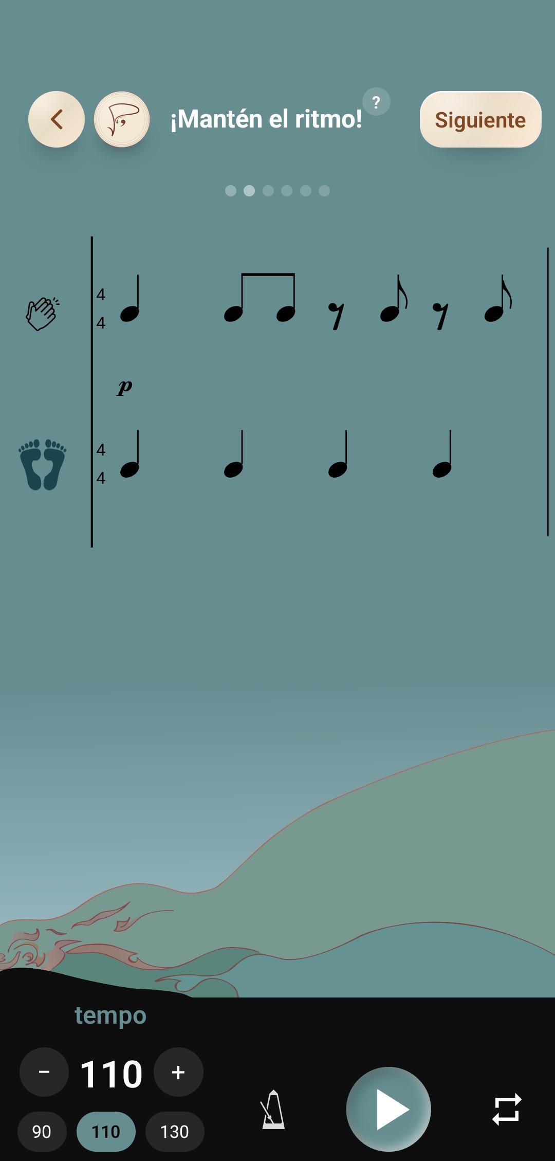Ejercicio Pulse — Mantén el ritmo