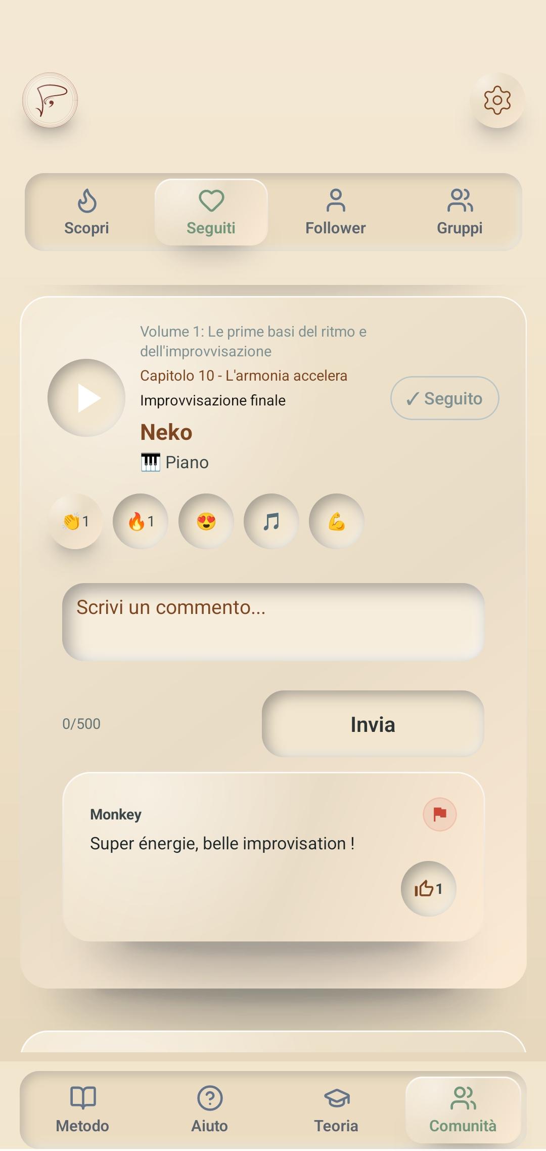 Esercizio Pulse — Aiuto e community