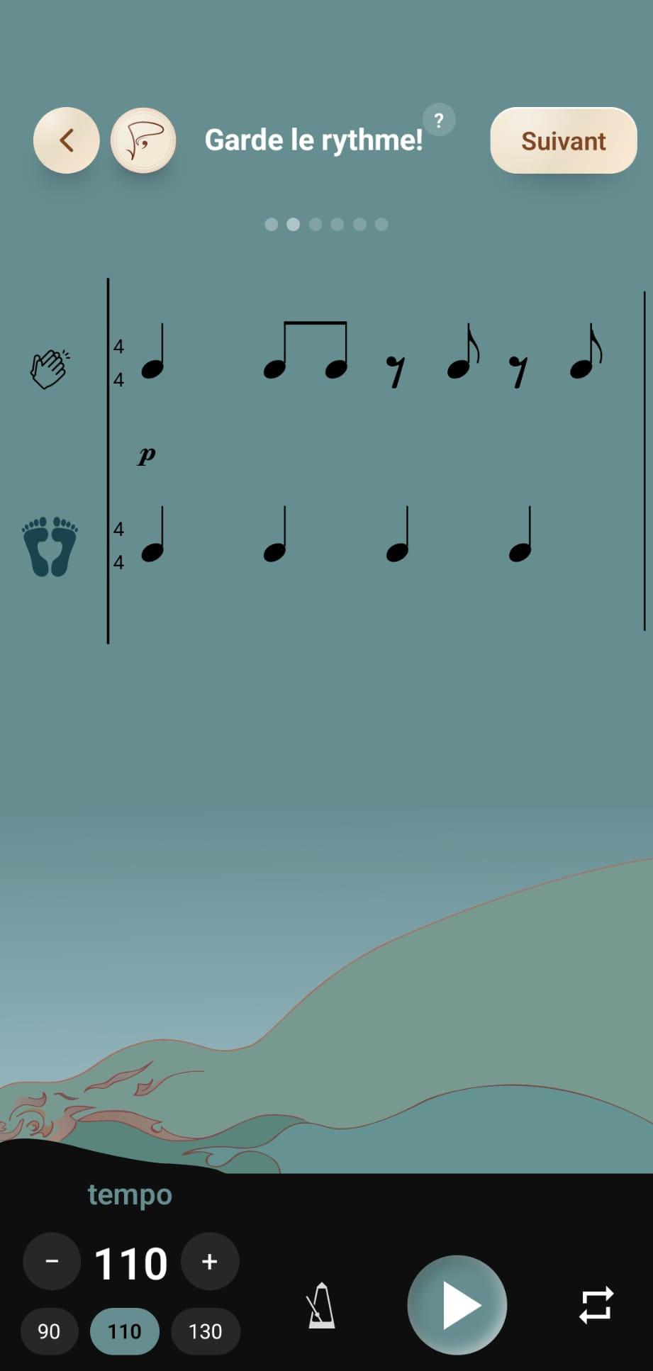 Exercício Pulse — Mantém o ritmo