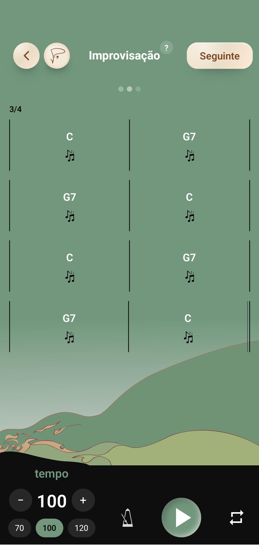 Exercício de Pulso – Improvisação